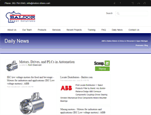 Tablet Screenshot of motors-drives.com